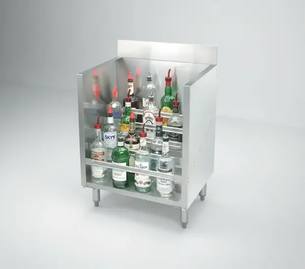 Advance Tabco CRLR-24 Underbar Basics Liquor Bottle Display Unit