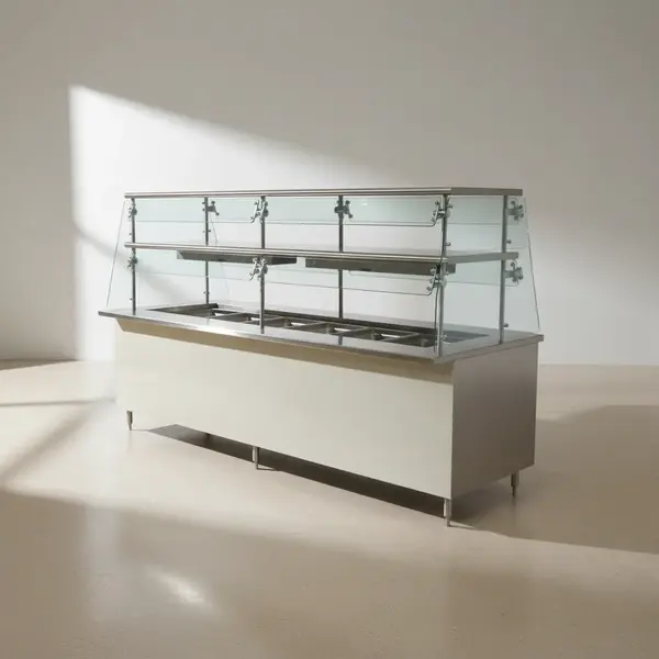 Advance Tabco NDSG-12-36 Self Service Sleek Food Shield