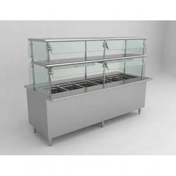 Advance Tabco NDSG-15-36 Self Service Sleek Food Shield