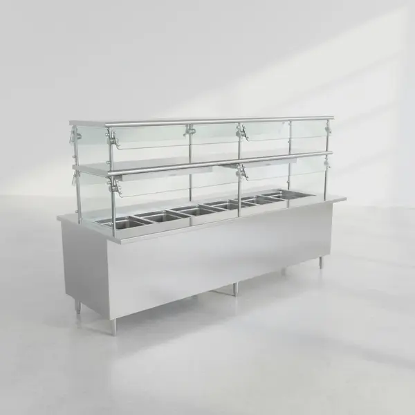 Advance Tabco NDSG-18-108 Self Service Sleek Food Shield