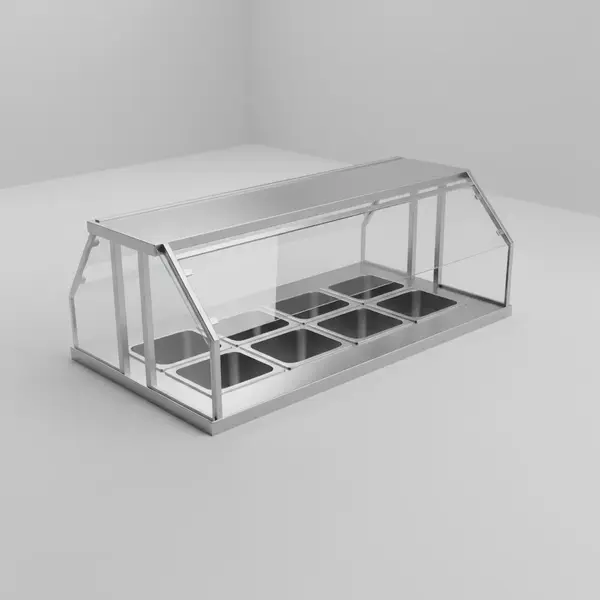 Advance Tabco NDSG-18-60 Self Service Sleek Food Shield