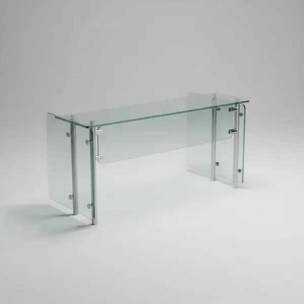 Advance Tabco STFS-18-84 Food Shield with Glass Top Shelf