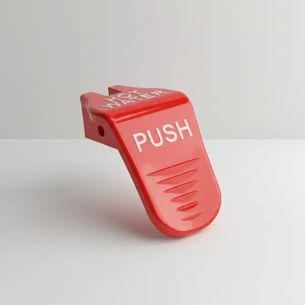 AllPoints Foodservice Parts & Supplies 1901469 Durable Push Handle for Equipment