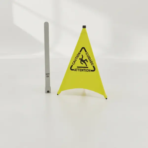 AllPoints Foodservice Parts & Supplies Rubbermaid® Pop-Up Safety Cone - 32-1/2" Height