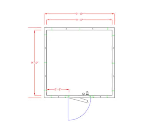 American Panel Corporation 10X10C-O