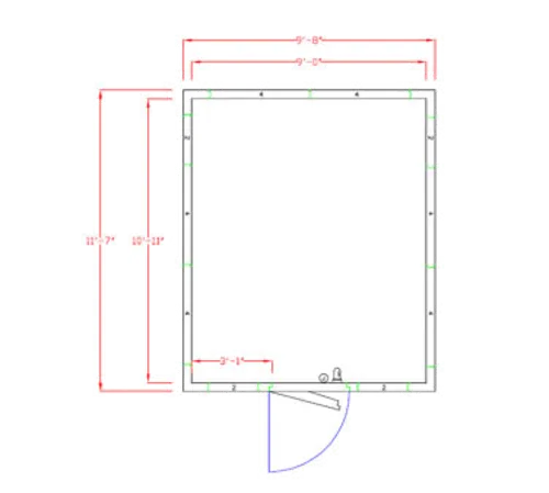 American Panel Corporation 10X12F-O