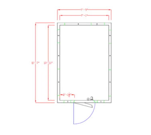 American Panel Corporation 8X12F-I