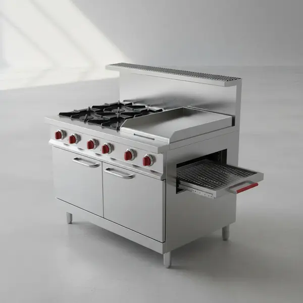 American Range AR-4B-12RG 36" Gas Range with Griddle