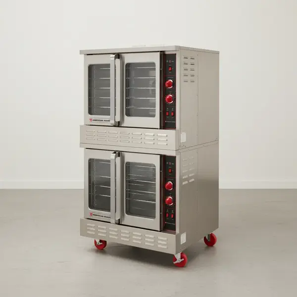 American Range M-2 Deck Gas Convection Oven with Controls