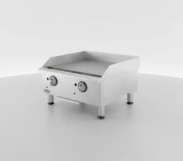 APW Wyott GGM-48S 48" Countertop Gas Griddle with Thermostatic Controls