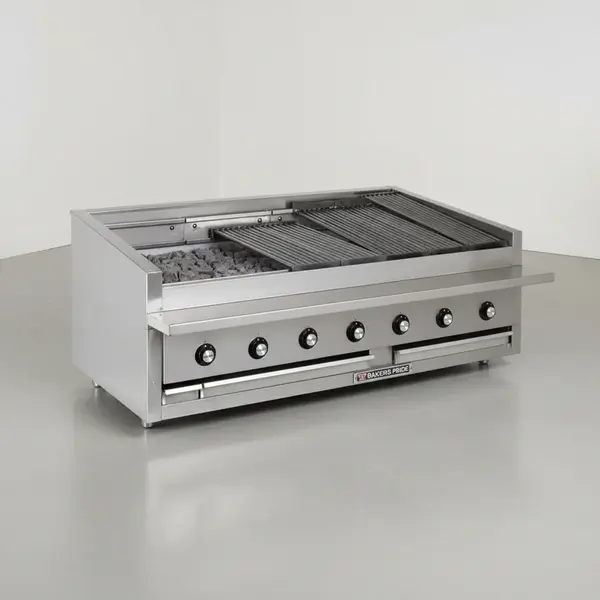 Bakers Pride L-60RS-R 60" Gas Countertop Radiant Charbroiler