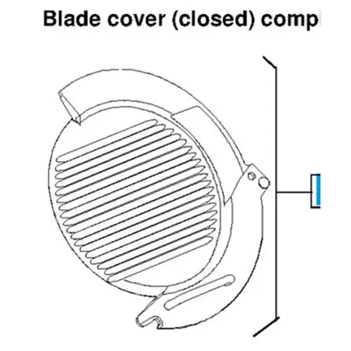 Bizerba GSP BLADE-COVER