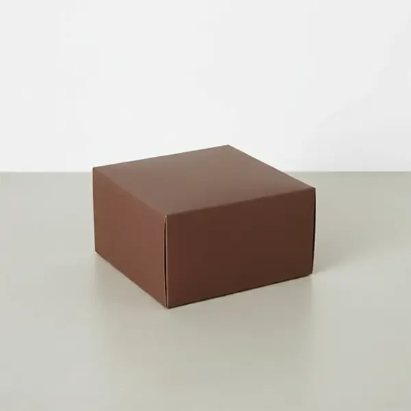 BOXIT CORPORATION 7X7X4 Chocolate Cupcake/Bakery Box - 4 Cup Regular