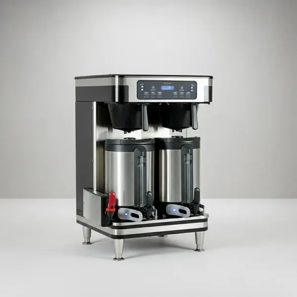BUNN 51200.0101 ICB Twin Soft Heat® Automatic Coffee Brewer