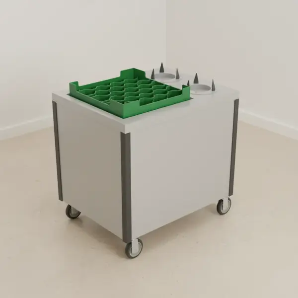 Caddy CM-2620-10 Magic Cup/Saucer Rack Dispenser