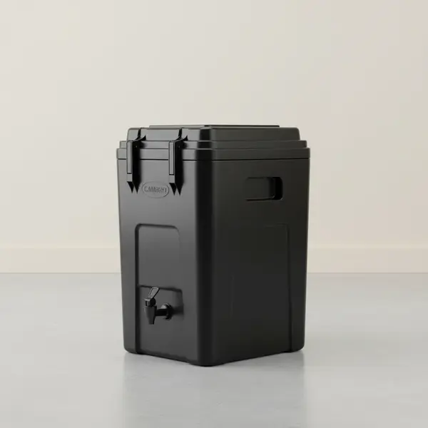 Cambro 100LCD110 Camtainer® Beverage Carrier - Insulated, Black