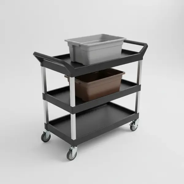 Cambro BC331KD110 Service Cart with 3 Shelves