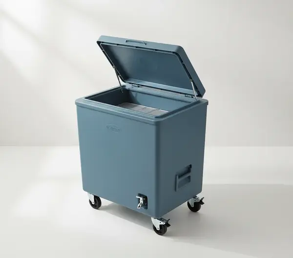 Cambro ICS100L401 SlidingLid™ Ice Caddy - 100 lb Capacity