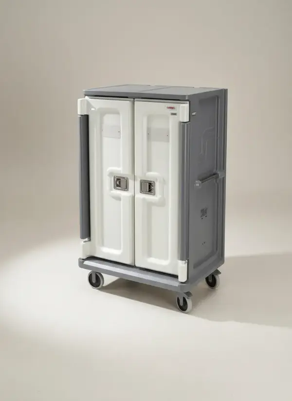 Cambro MDC1520T20191 Meal Delivery Cart with Dual Compartments