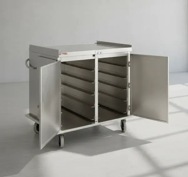 Cambro MDS1418S20000 Stainless Steel Meal Delivery Cart