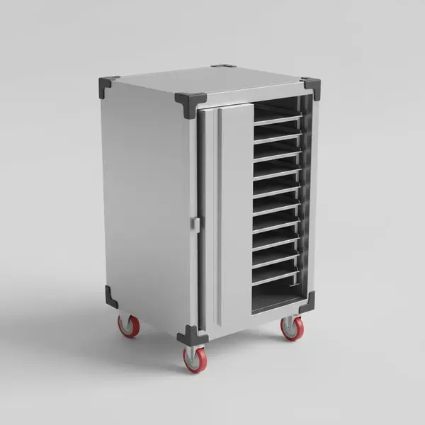 Carter-Hoffmann ESDTT14 Economy Patient Tray Cart