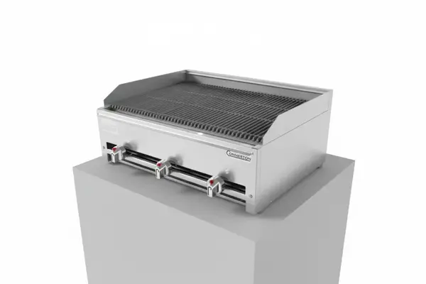 Connerton RLRB-23-37R-S 37" Gas Countertop Charbroiler