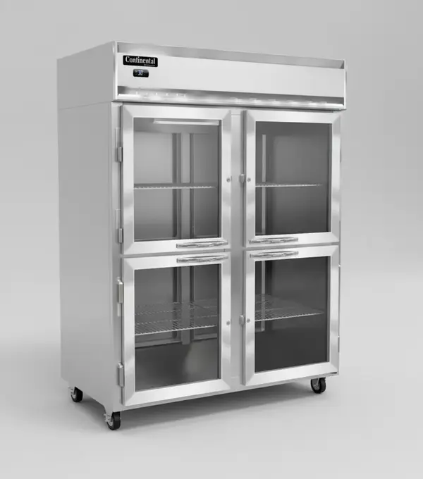 Continental Refrigerator 2RENPTHD-GD-GD
