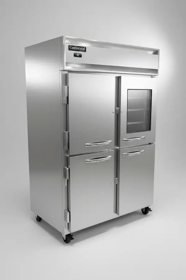 Continental Refrigerator 2RNSAPTHD-SD-GD