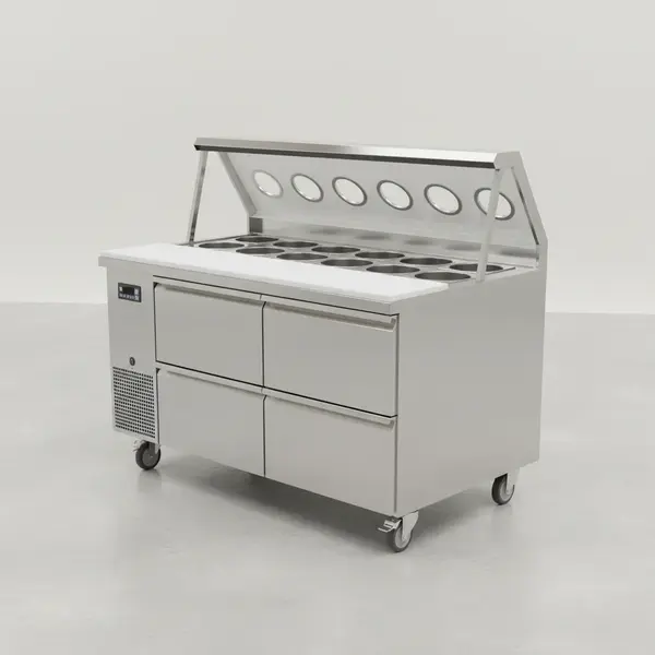 Continental Refrigerator D48N12C-FB-D