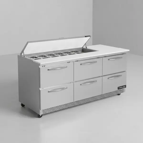 Continental Refrigerator D72N12C-FB-D