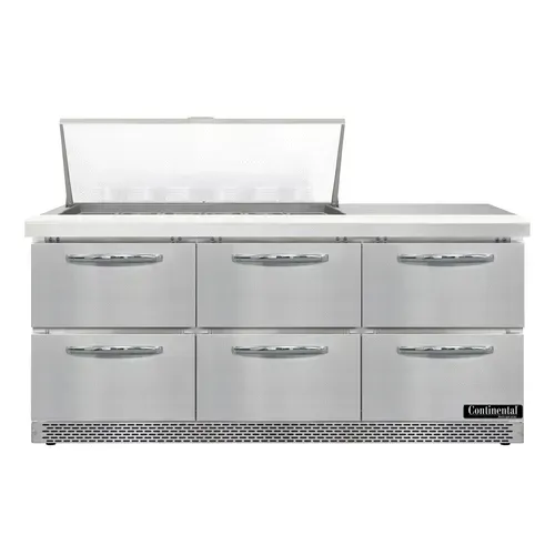 Continental Refrigerator D72N18M-FB-D