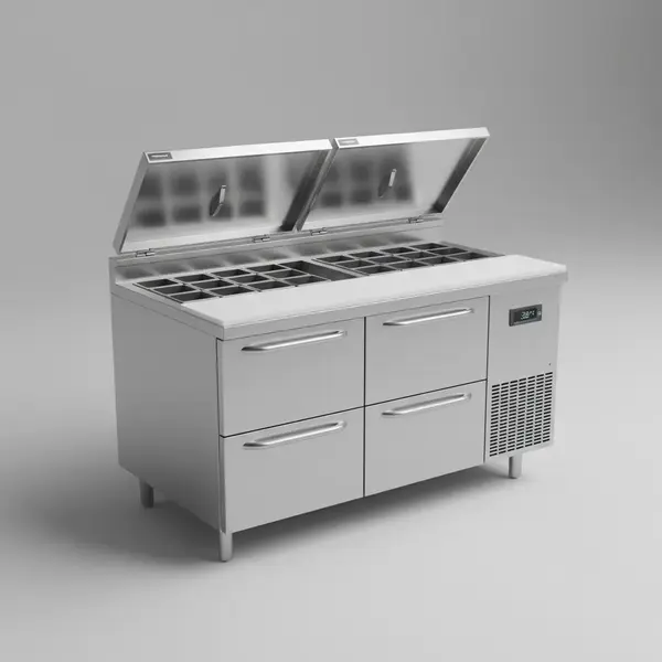 Continental Refrigerator D72N24M-FB-D