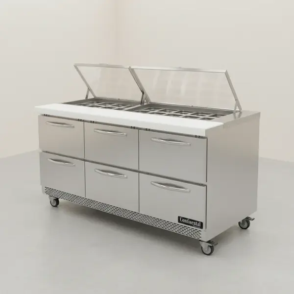 Continental Refrigerator D72N27M-FB-D