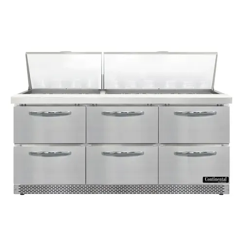 Continental Refrigerator D72N30M-FB-D