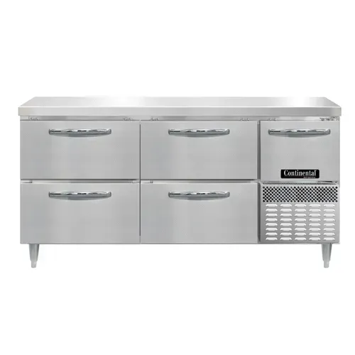 Continental Refrigerator DRA68NSS-D