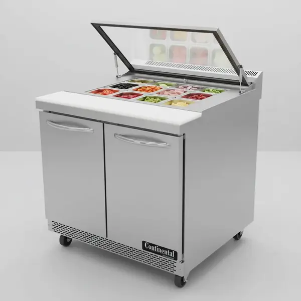 Continental Refrigerator SW36N12M-HGL-FB