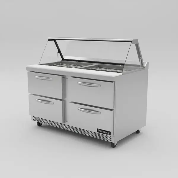 Continental Refrigerator SW60N24M-HGL-FB-D