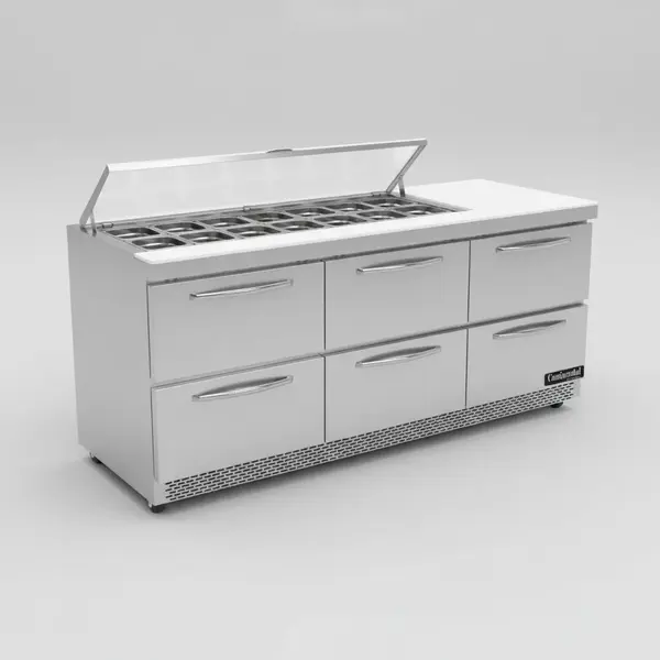 Continental Refrigerator SW72N12-FB-D