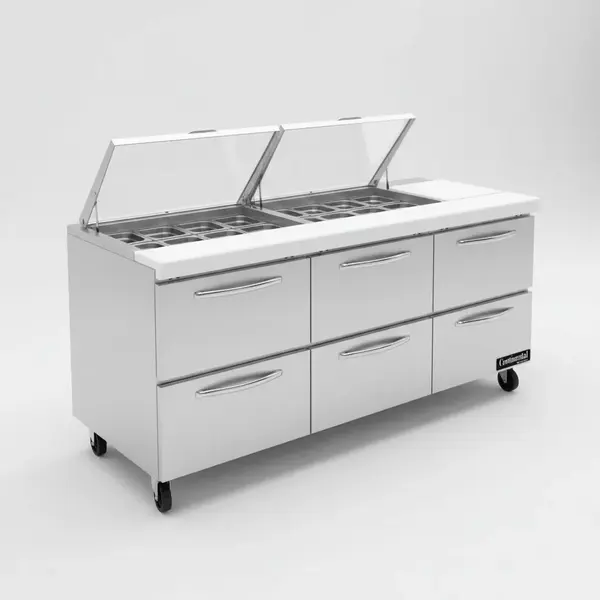 Continental Refrigerator SW72N24M-D