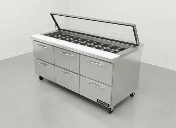 Continental Refrigerator SW72N30M-HGL-D