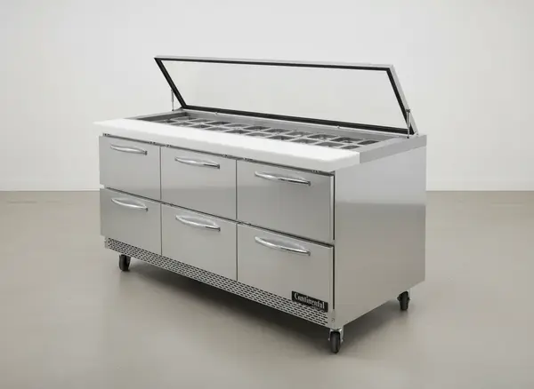 Continental Refrigerator SW72N30M-HGL-FB-D