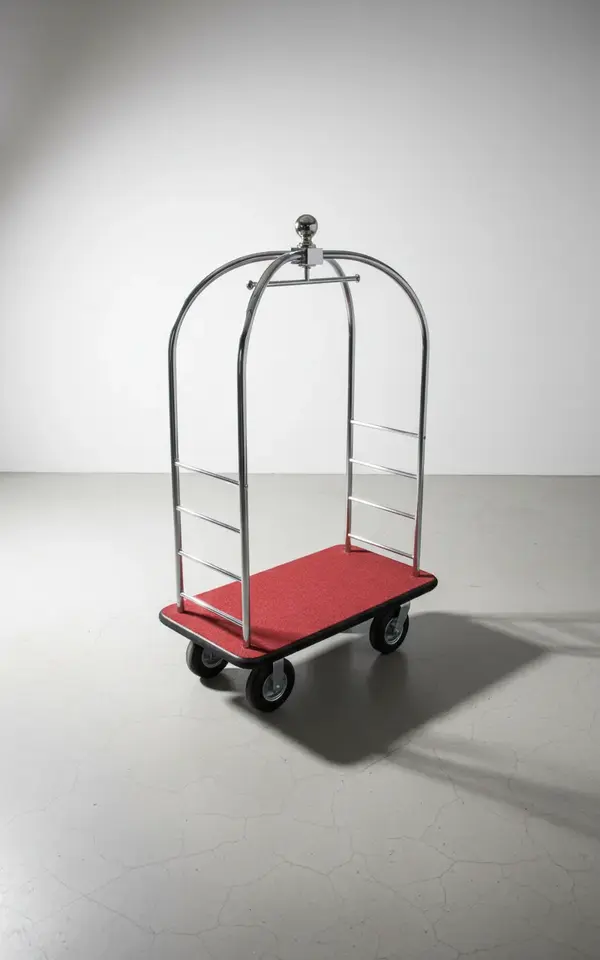 CSL 2000BK-010-RED Easy Mover™ Bellman's Cart