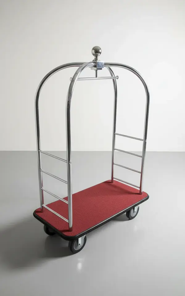 CSL 2000BK-020-RED Easy Mover™ Bellman's Cart