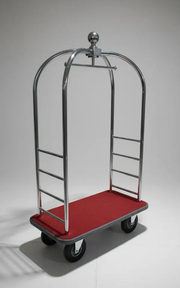 CSL 2000GY-080-RED Easy Mover™ Bellman's Cart