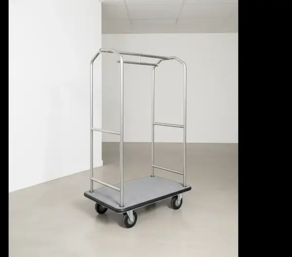 CSL Central Specialties Ltd. Economy Bellman's Cart 2005BK-060-GRY