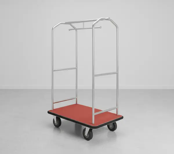 CSL Central Specialties Ltd. 2005BK-060-RED Economy Bellman's Cart