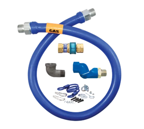 Dormont Manufacturing 1675BPQSR48BX Dormont Blue Hose™ Moveable Gas Connector Hose
