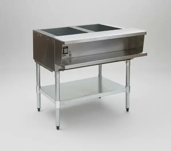 Eagle Group AWTP2-LP Open Base Hot Food Steam Table