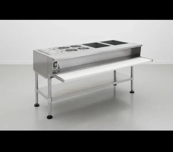 Eagle Group AWTP4-LP-1 Open Base Hot Food Steam Table