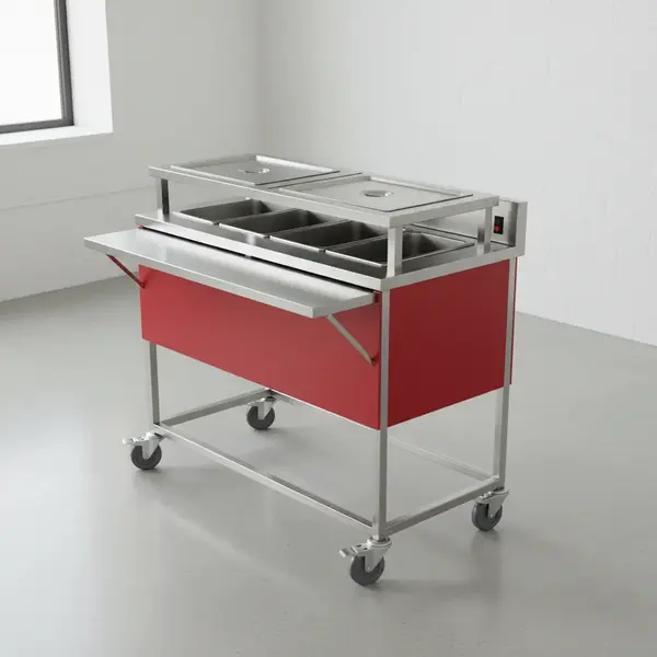 Eagle Group DCS4-HCFU-C Director's Choice® Mobile Hot/Cold Food Table